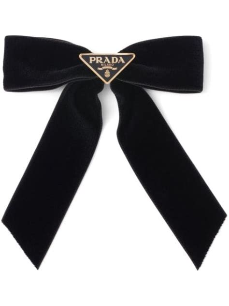 prada hair bow clip|prada headbands.